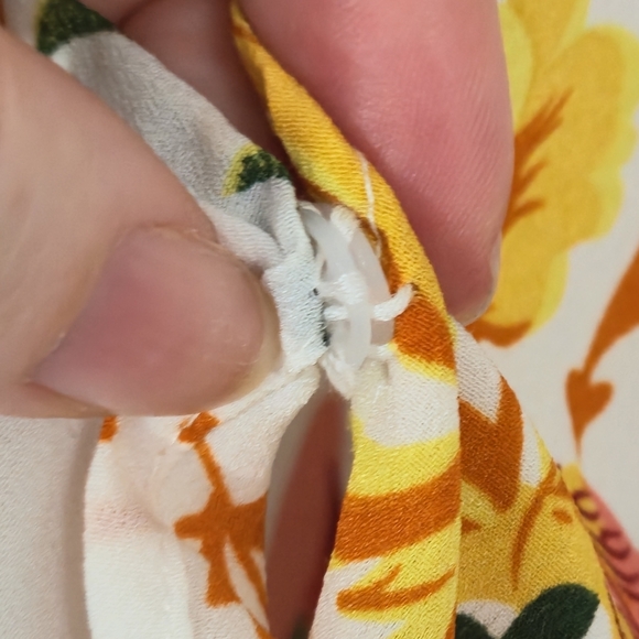 Emery Rose 1XL Floral Surplice Halter Top Tropical Boho Romance - Picture 9 of 12